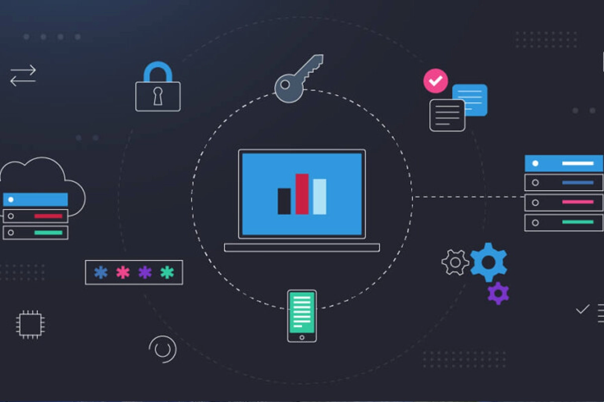 Dental practice team reviewing an IT asset inventory covering computers, servers, imaging systems, network equipment, cloud services, vendors, and lifecycle planning
