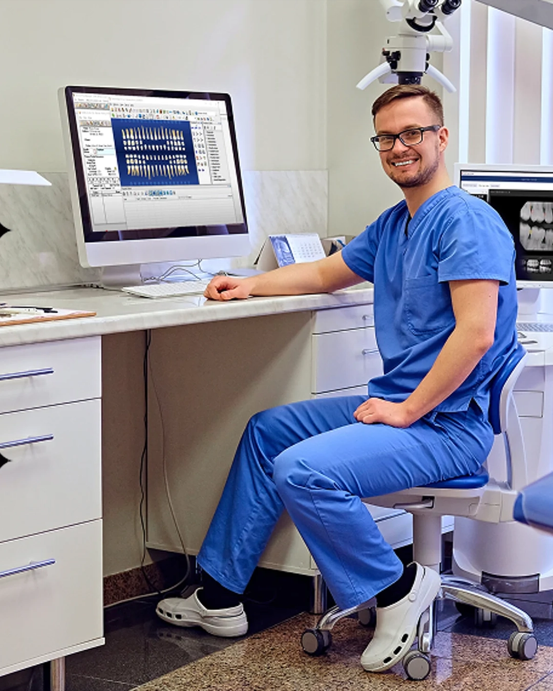 Dentrix software environment support for dental practices