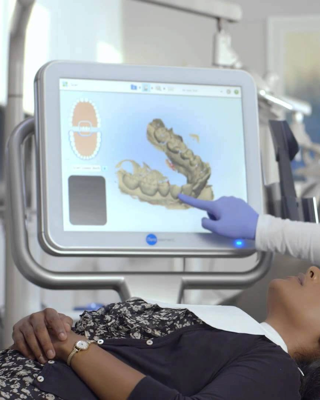 iTero scanner environment support for dental practices