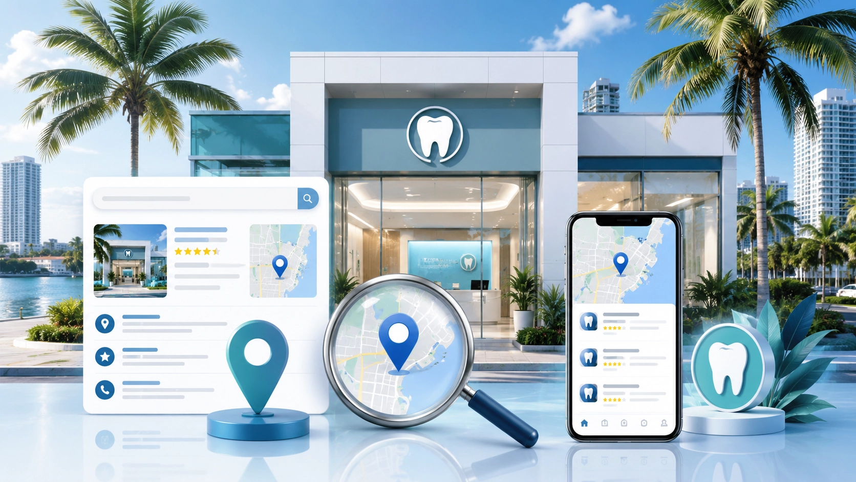 Local SEO strategy for dentists in South Florida