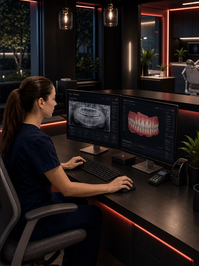 Modern dental workstation hardware enhancement