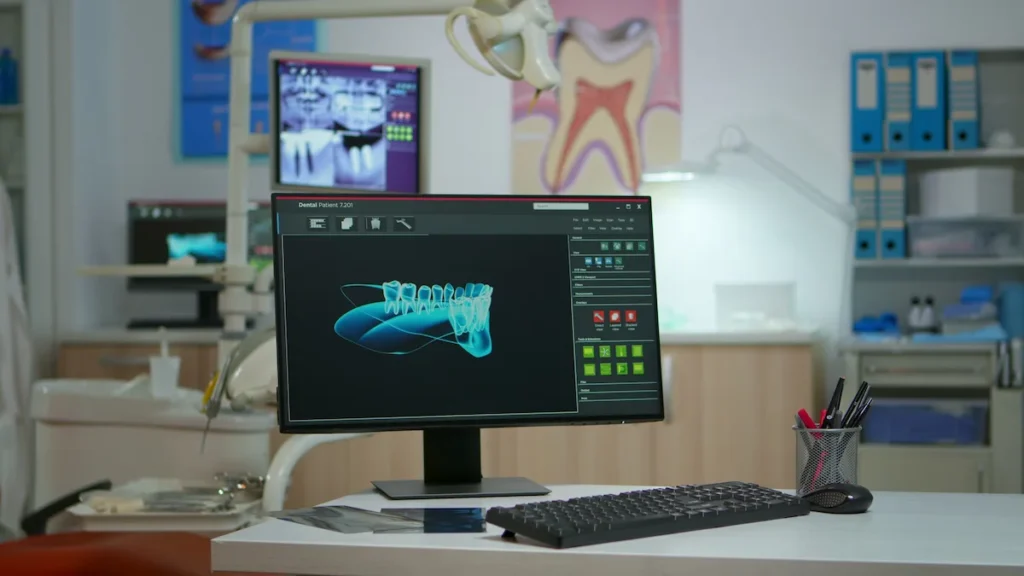 computer by dental it support for dental clinich